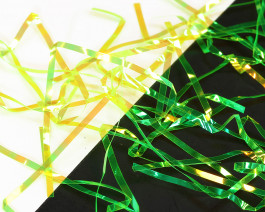 Perdigon Strips, 1 mm, Fluo Yellow / 12